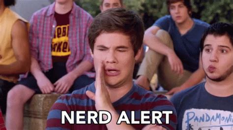 neeeerds gif|nerd alert gif.